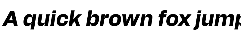 Preview of FONTSPRING DEMO - Alfabet ExtraBold Italic font