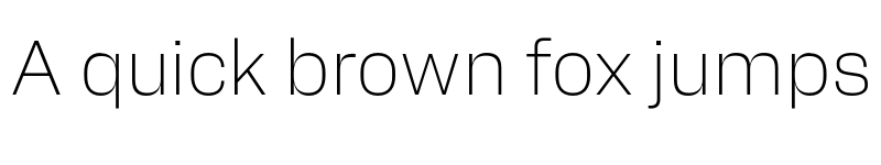 Preview of FONTSPRING DEMO - Alfabet ExtraLight Regular font