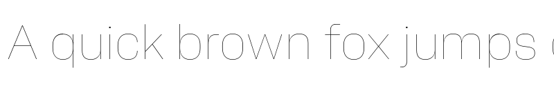 Preview of FONTSPRING DEMO - Alfabet Hairline Regular font