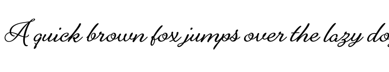 Preview of FONTSPRING DEMO - Alfons Brush Regular font