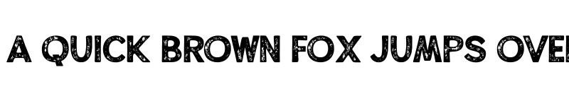 Preview of FONTSPRING DEMO - Alfons Display Black P Regular font