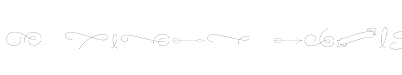 Preview of FONTSPRING DEMO - Alfons Ornaments Thin Regular font