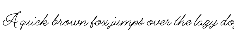 Preview of FONTSPRING DEMO - Alfons Script Regular font