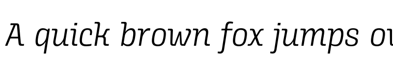 Preview of FONTSPRING DEMO - Alianza Italic 300 300 font