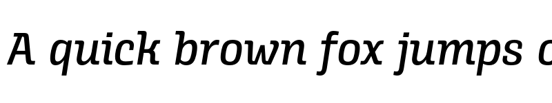 Preview of FONTSPRING DEMO - Alianza Italic 500 500 font