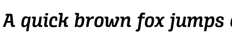 Preview of FONTSPRING DEMO - Alianza Italic 600 600 font