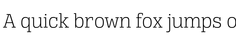 Preview of FONTSPRING DEMO - Alianza Slab 200 200 font