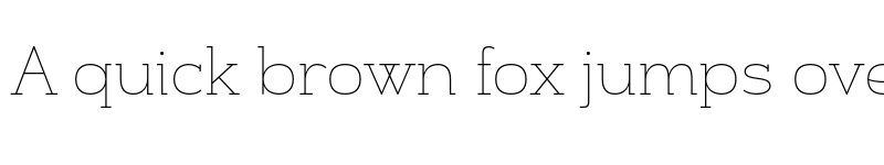 Preview of FONTSPRING DEMO - Alight Slab Regular font