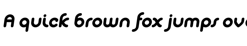 Preview of FONTSPRING DEMO - Alio Pro Black Italic font