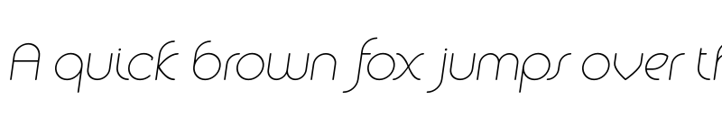 Preview of FONTSPRING DEMO - Alio Pro Light Italic font