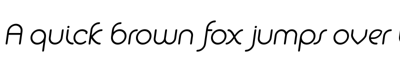 Preview of FONTSPRING DEMO - Alio Pro Medium Italic font