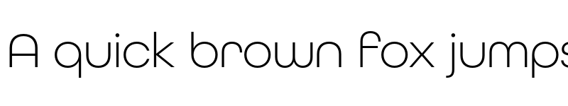 Preview of FONTSPRING DEMO - All Round Gothic Lig Regular font