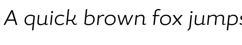 Preview of FONTSPRING DEMO - AllegraMagallanes Light Italic font