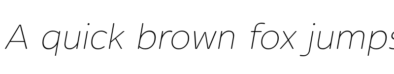 Preview of FONTSPRING DEMO - Alleyn Light Italic font