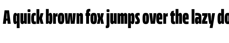 Preview of FONTSPRING DEMO - Allotrope Compressed ExtraBold Regular font