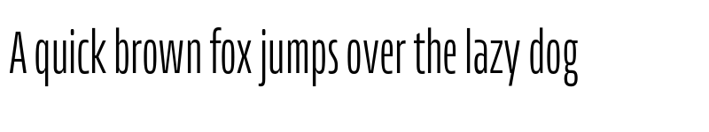 Preview of FONTSPRING DEMO - Allotrope Compressed ExtraLight Regular font