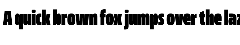 Preview of FONTSPRING DEMO - Allotrope Compressed Heavy Regular font