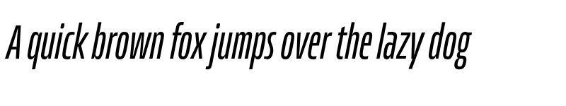 Preview of FONTSPRING DEMO - Allotrope Compressed Light Italic font