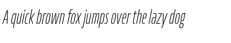 Preview of FONTSPRING DEMO - Allotrope Compressed UltraLight Italic font