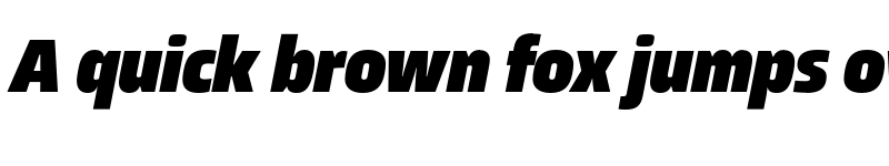 Preview of FONTSPRING DEMO - Allotrope Condensed Black Italic font