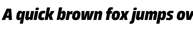 Preview of FONTSPRING DEMO - Allotrope Condensed ExtraBold Italic font