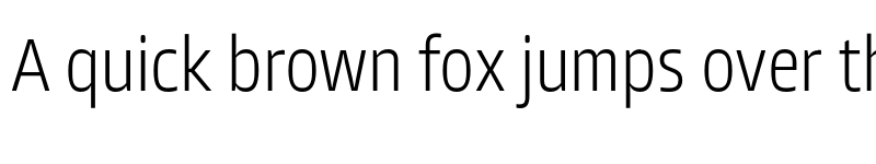 Preview of FONTSPRING DEMO - Allotrope Condensed ExtraLight Regular font