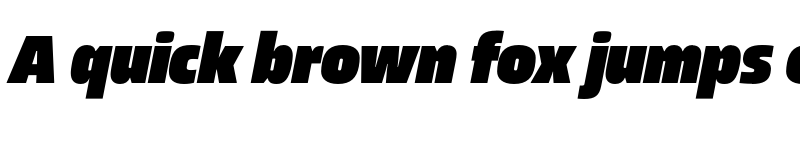 Preview of FONTSPRING DEMO - Allotrope Condensed Heavy Italic font