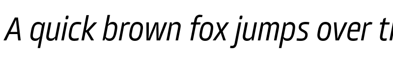 Preview of FONTSPRING DEMO - Allotrope Condensed Light Italic font