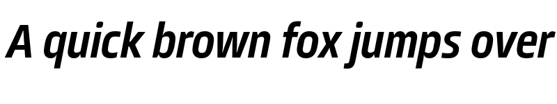 Preview of FONTSPRING DEMO - Allotrope Condensed Medium Italic font