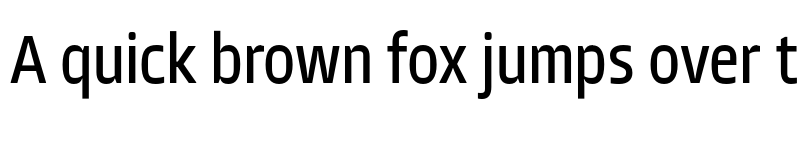 Preview of FONTSPRING DEMO - Allotrope Condensed Regular font