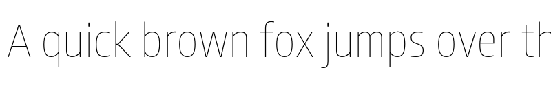 Preview of FONTSPRING DEMO - Allotrope Condensed Thin Regular font