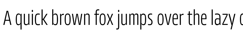 Preview of FONTSPRING DEMO - Allotrope ExCondensed ExLight Regular font
