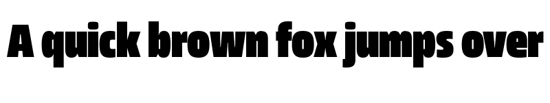 Preview of FONTSPRING DEMO - Allotrope ExCondensed Heavy Regular font