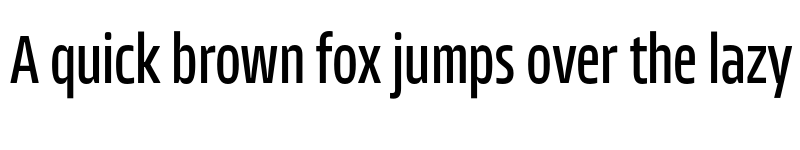 Preview of FONTSPRING DEMO - Allotrope ExCondensed Regular font