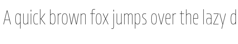 Preview of FONTSPRING DEMO - Allotrope ExCondensed Thin Regular font