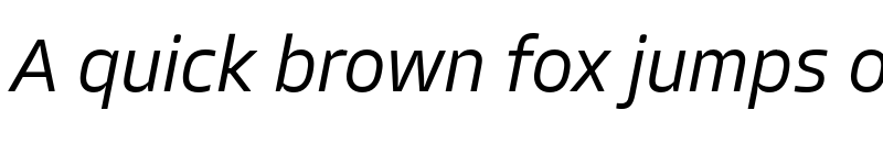 Preview of FONTSPRING DEMO - Allotrope Light Italic font