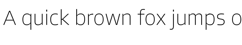 Preview of FONTSPRING DEMO - Allotrope UltraLight Regular font