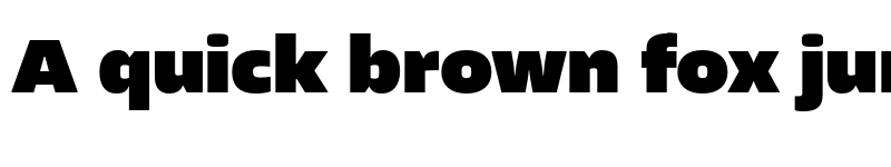 Preview of FONTSPRING DEMO - Allotrope Wide Black Regular font