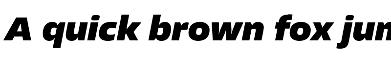 Preview of FONTSPRING DEMO - Allotrope Wide ExtraBold Italic font