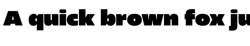 Preview of FONTSPRING DEMO - Allotrope Wide Heavy Regular font