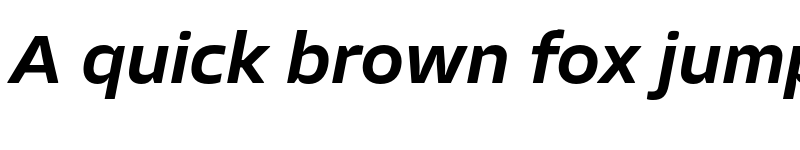 Preview of FONTSPRING DEMO - Allotrope Wide Medium Italic font