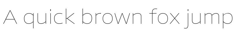 Preview of FONTSPRING DEMO - Allotrope Wide Thin Regular font