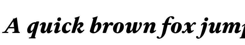 Preview of FONTSPRING DEMO - Allrounder Antiqua Bold Italic font