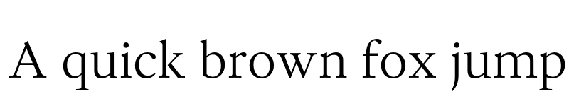 Preview of FONTSPRING DEMO - Allrounder Antiqua Book Regular font