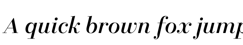Preview of FONTSPRING DEMO - Allrounder Didone Big Italic font