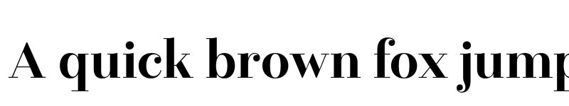 Preview of FONTSPRING DEMO - Allrounder Didone Big Medium Regular font