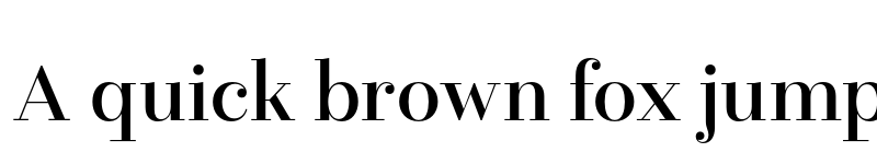 Preview of FONTSPRING DEMO - Allrounder Didone Big Regular font