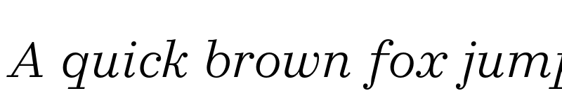 Preview of FONTSPRING DEMO - Allrounder Didone Book Italic font