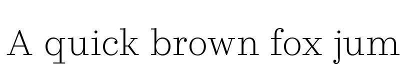 Preview of FONTSPRING DEMO - Allrounder Didone Light Regular font