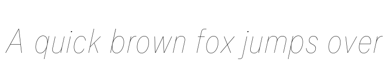 Preview of FONTSPRING DEMO - Allrounder Grotesk Cmp Air Italic font